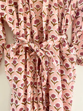 Load image into Gallery viewer, Boho Marlow Flower Cotton Kimono Robe

